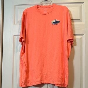 Crown & Ivy Men's Bright Coral Tee